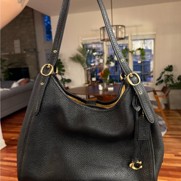 Coach Bella Medium Leather Shoulder Bag - Picture 7 of 7